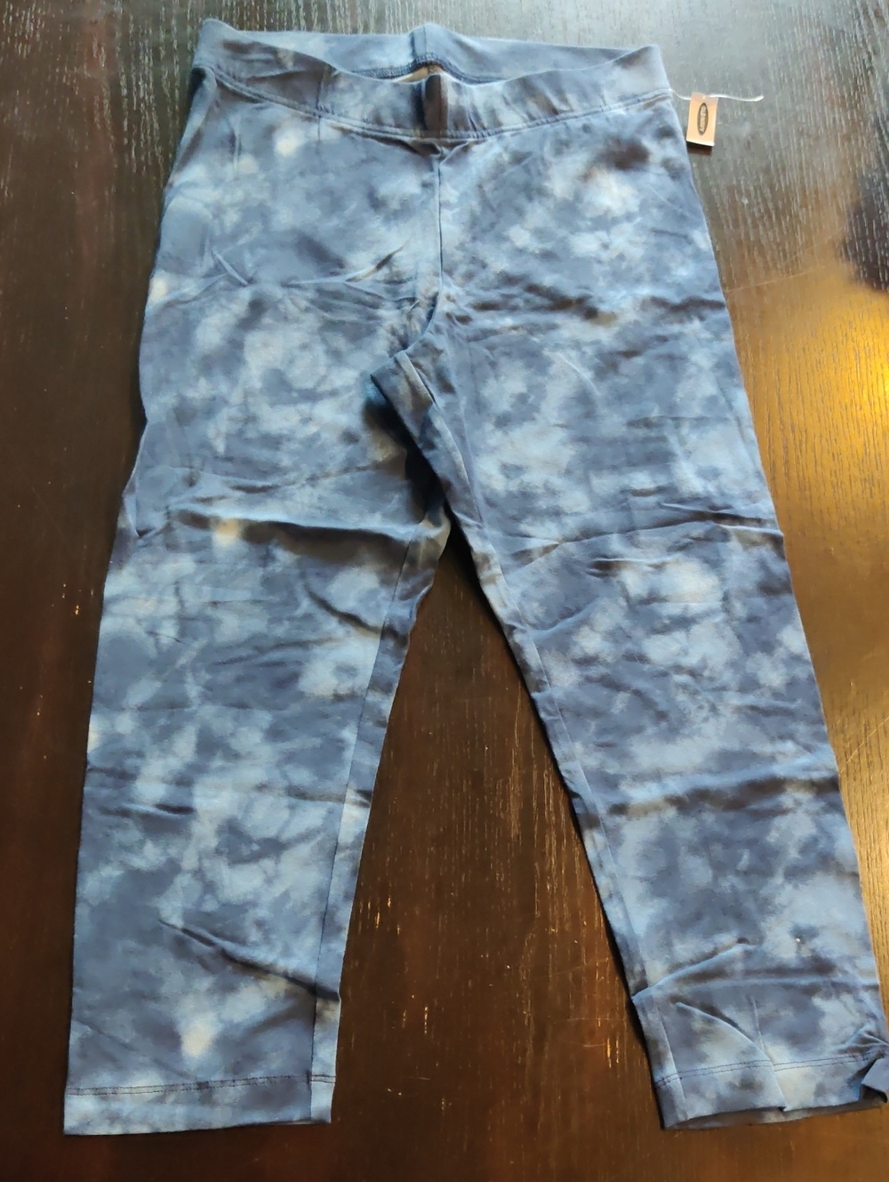 Old Navy Blue Tie-Dye Leggings